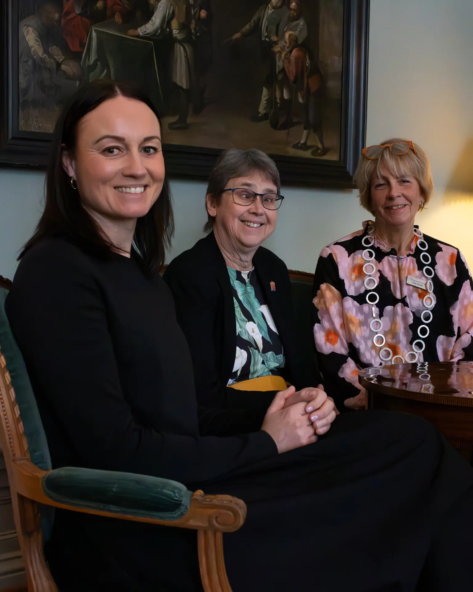 Caroline Törnblad, chef evenemang och destinationsutveckling på Destination Jönköping, Brittis Benzler, landshövding Jönköpings län och Lena Stävmo, vd på Destination Jönköping.